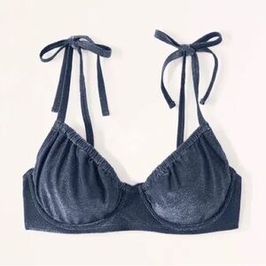 AF Navy Sparkle Bikini Set XS